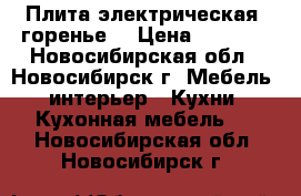 Плита электрическая “горенье“ › Цена ­ 9 000 - Новосибирская обл., Новосибирск г. Мебель, интерьер » Кухни. Кухонная мебель   . Новосибирская обл.,Новосибирск г.